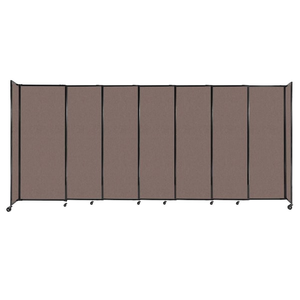 Versare The Bullet Resistant Portable Shield Partition 15'6" x 6'10" Latte Fabric 1911213 - main